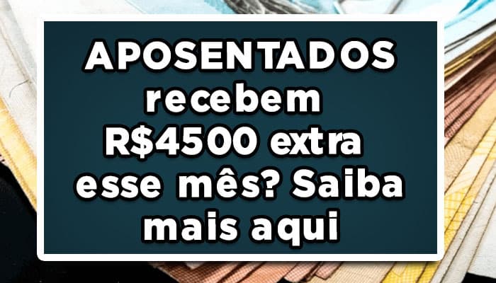 aposentados 4500