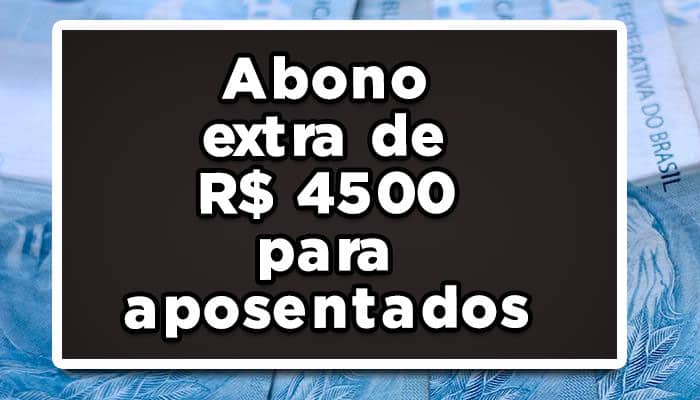 abono extra aposentados