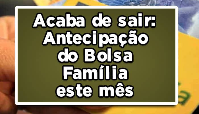Bolsa família