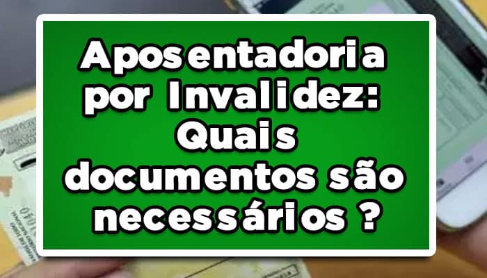 aposentadoria por invalidez