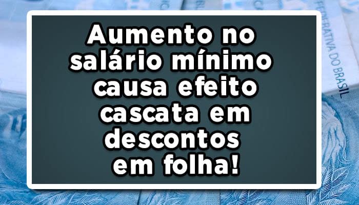 Aumento no salário mínimo
