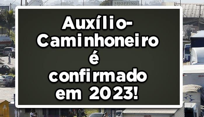 auxílio caminhoneiro