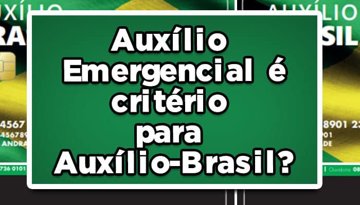 auxílio emergencial