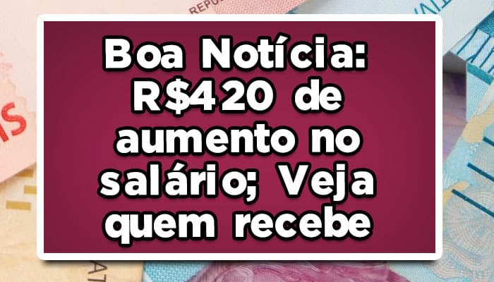 aumento de salário aposentados