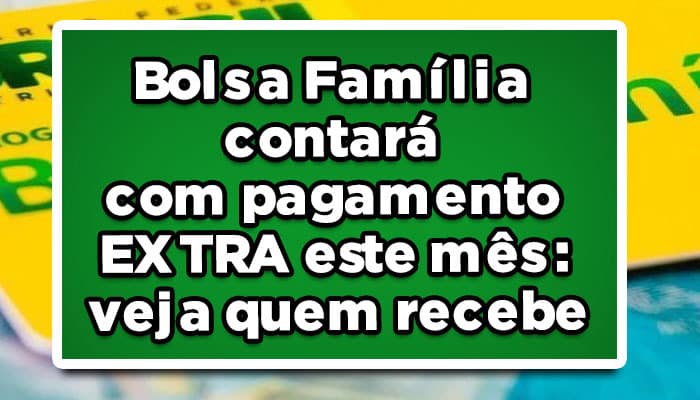 bolsa família pagamento
