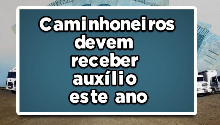 auxílio caminhoneiro