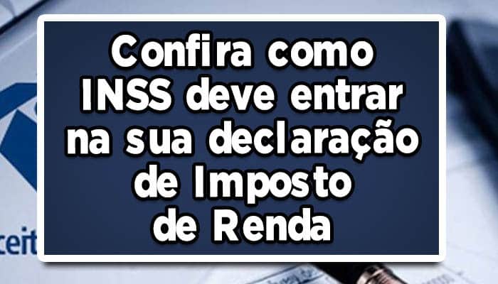 imposto de renda INSS