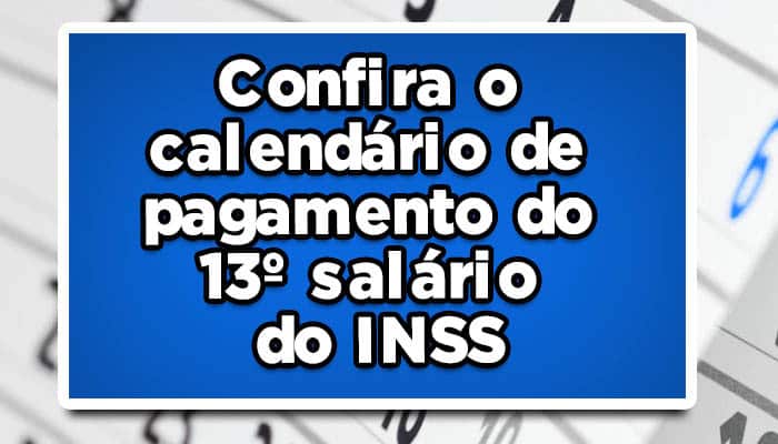 pagamento 13 salário