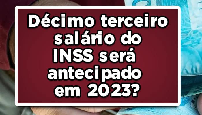 décimo terceiro INSS