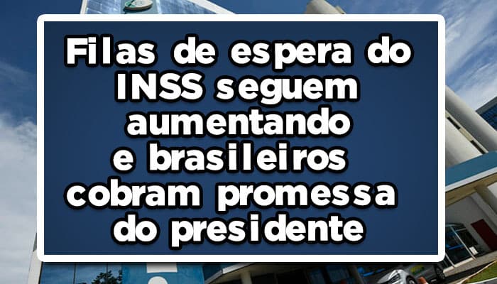 filas de espera do inss