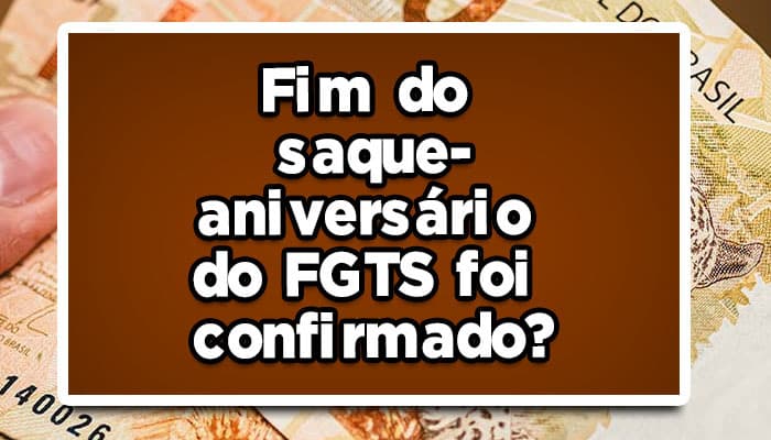 saque aniversário FGTS