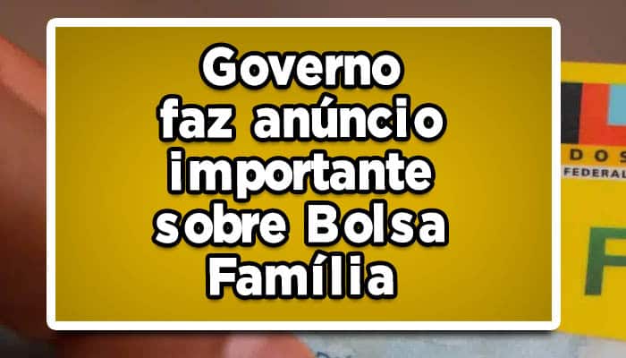Bolsa família
