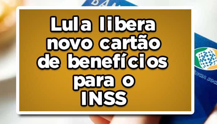 Novo cartão INSS
