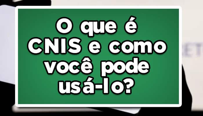 o que é CNIS
