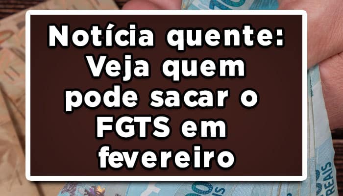 quem pode sacar o fgts