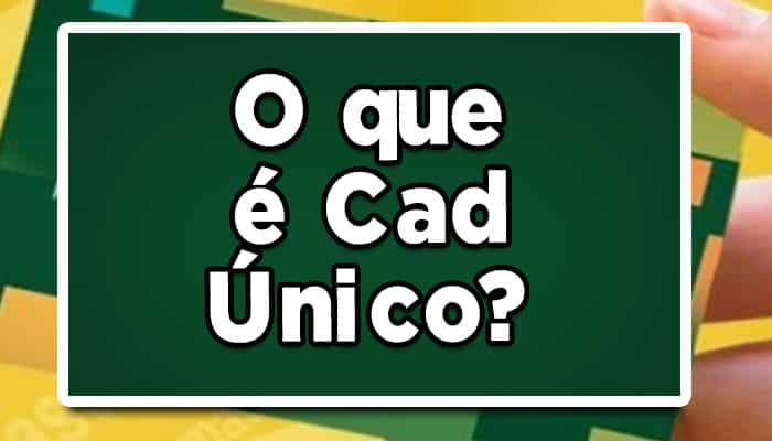 Os programas sociais do Governo Federal que são liberados por meio do Cadastro Único, seria um instrumento que acaba identificando e desse modo, caracterizando as famílias de baixa renda. Com isso, permitindo que o Governo Federal venha conhecer melhor a realidade socioeconômica do país.