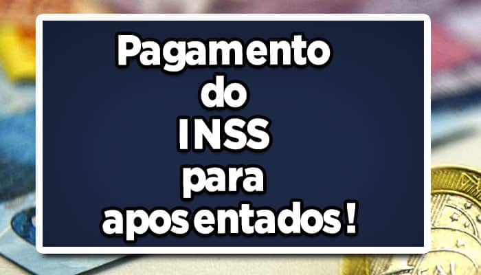 pagamento do inss