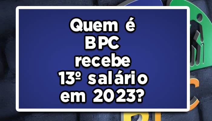 13º salário bpc