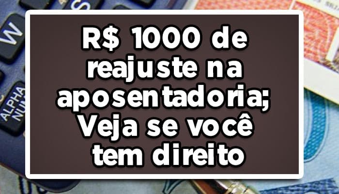 reajuste aposentadoria