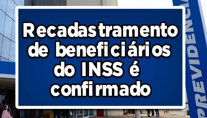 Recadastramento inss