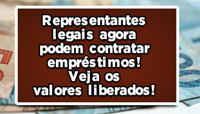 empréstimos representantes legais