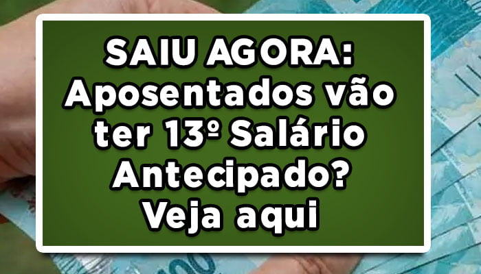 decimo terceiro para aposentados