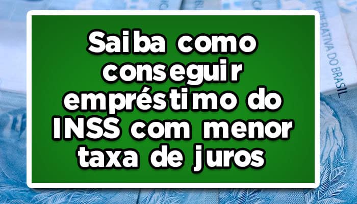 empréstimo consignado inss