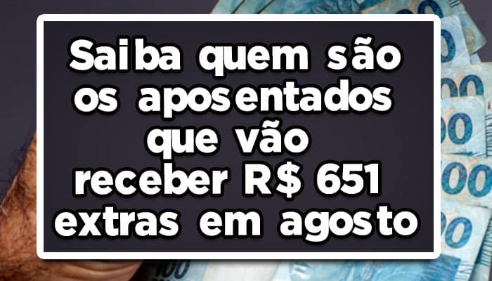 R$ 651 a mais
