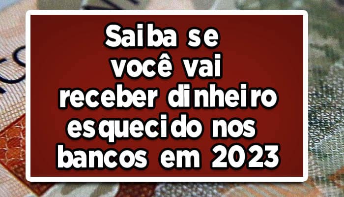 dinheiro esquecido