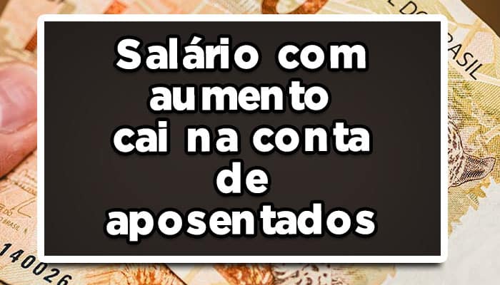 salário dos aposentados
