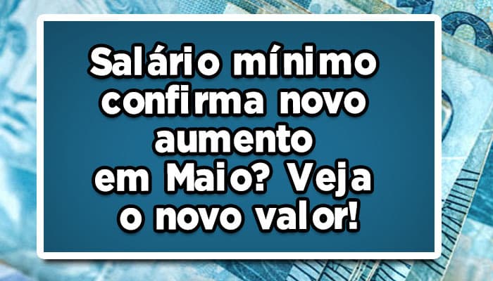 aumento salário mínimo