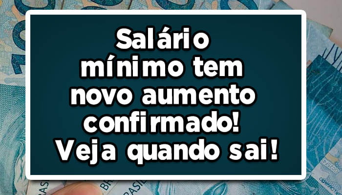 Aumento Salário Mínimo