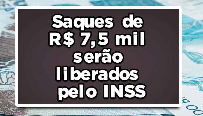 Saque de 7 mil dos aposentados