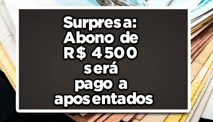 abono extra inss