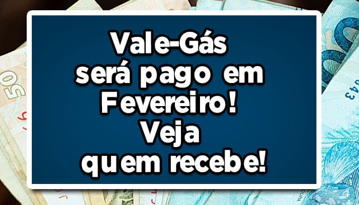 Vale-Gás será pago em Fevereiro! Veja quem recebe!