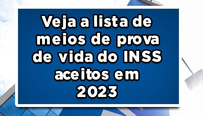 como fazer prova de vida do inss