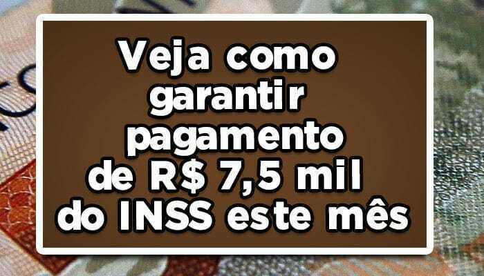 pagamento inss