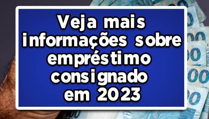 empréstimo consignado 2023