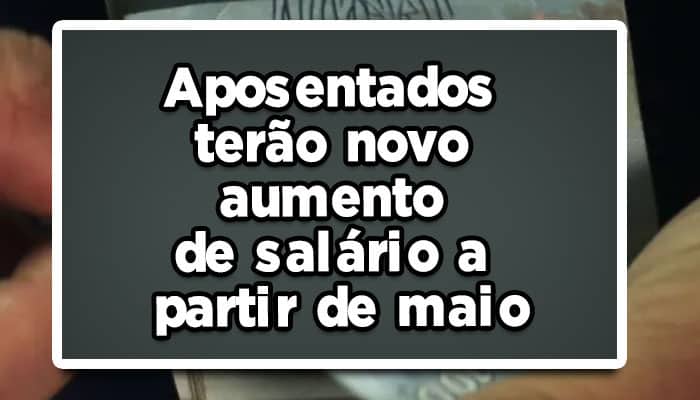 aumento do salário dos aposentados