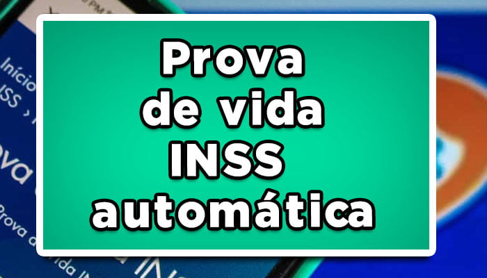 prova de vida inss automática