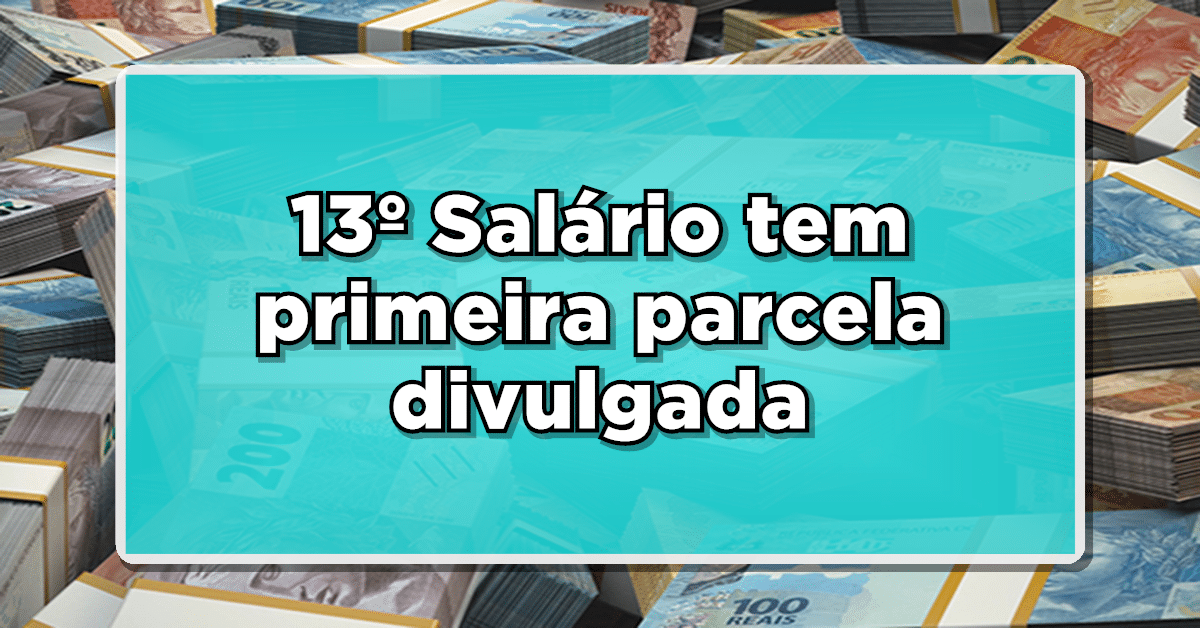 13 salário primeira parcela