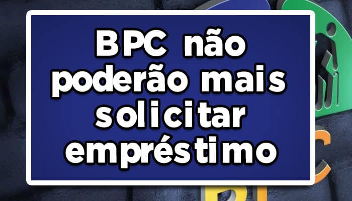 De acordo com uma nova portaria que acabou sendo assinando pelo INSS neste mês de março de 2023. Os beneficiários do BPC, não podem mais realizar a contratação de empréstimo consignado.