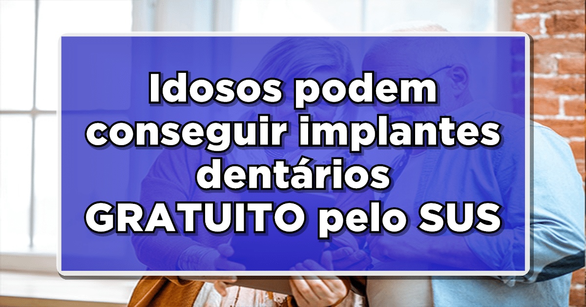 Implante dentário gratuito