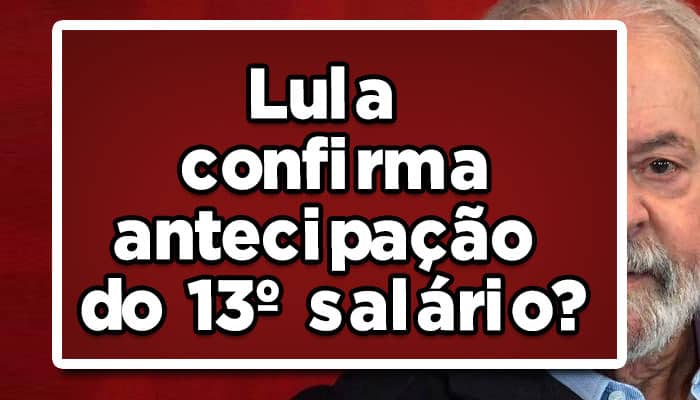 antecipação do 13º salário