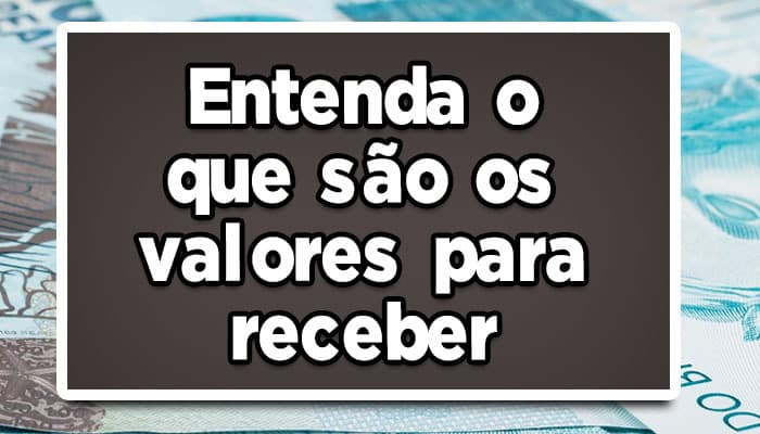 valores a receber