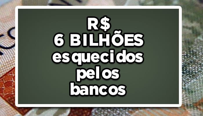 dinheiro esquecido Banco Central