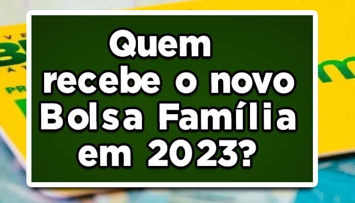 novo bolsa família