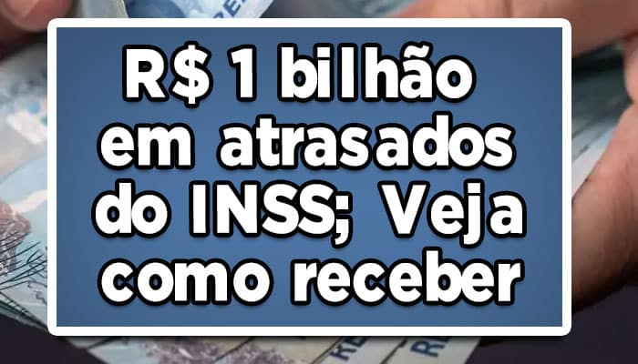 Descubra se você tem direito a receber R$ 1 bilhão em atrasados do INSS; Veja como receber