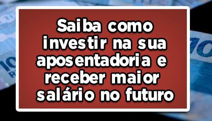 investir aposentadoria