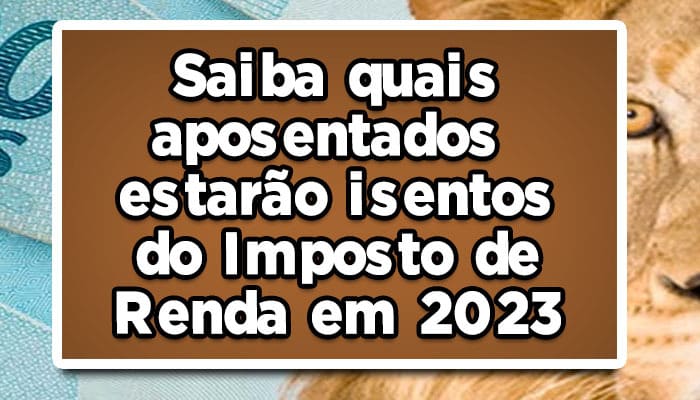 aposentados imposto de renda